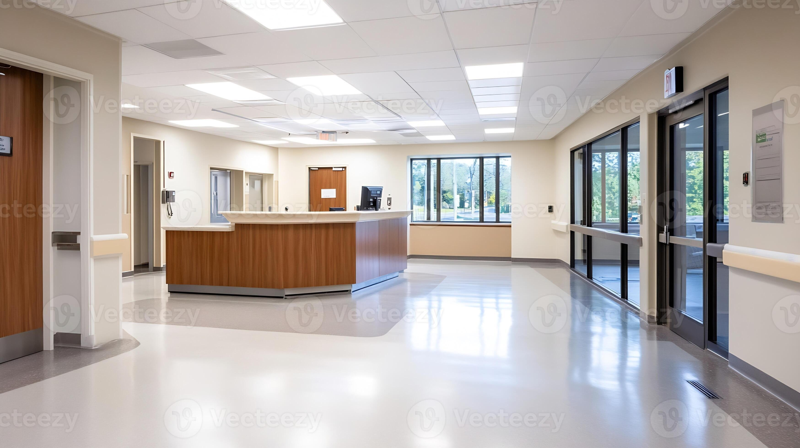 Modern Hospital Reception