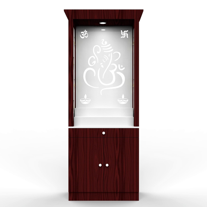 Wooden  Temple Cabinet
